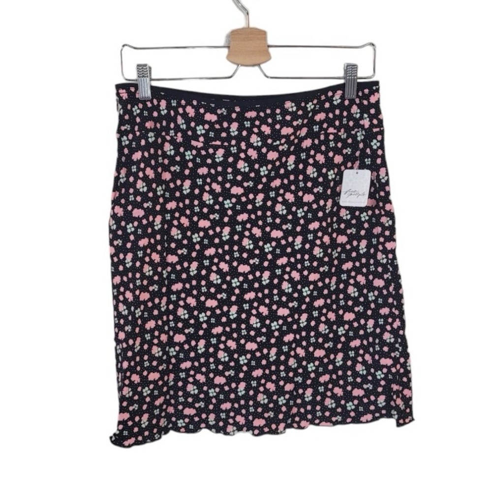 Free People IRL Floral Skirt